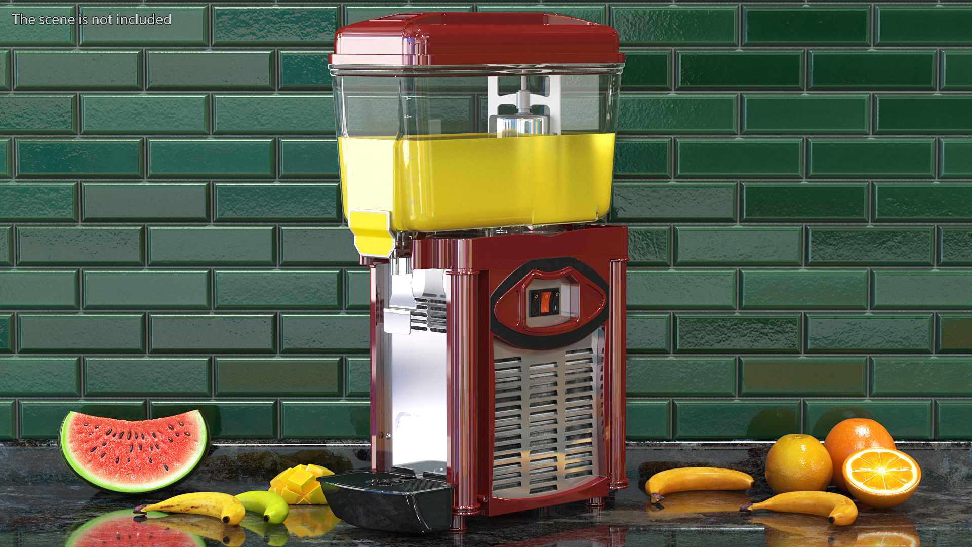 Fruit Juice Dispenser Machine 3D model