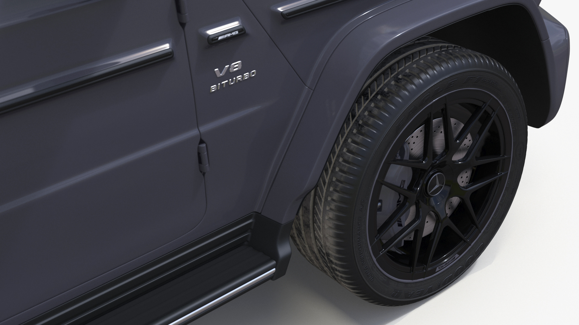 3D Mercedes-Benz G63 AMG Gray