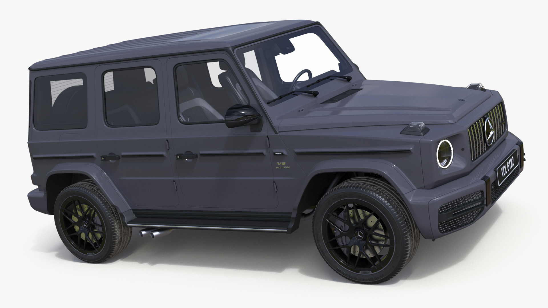 3D Mercedes-Benz G63 AMG Gray