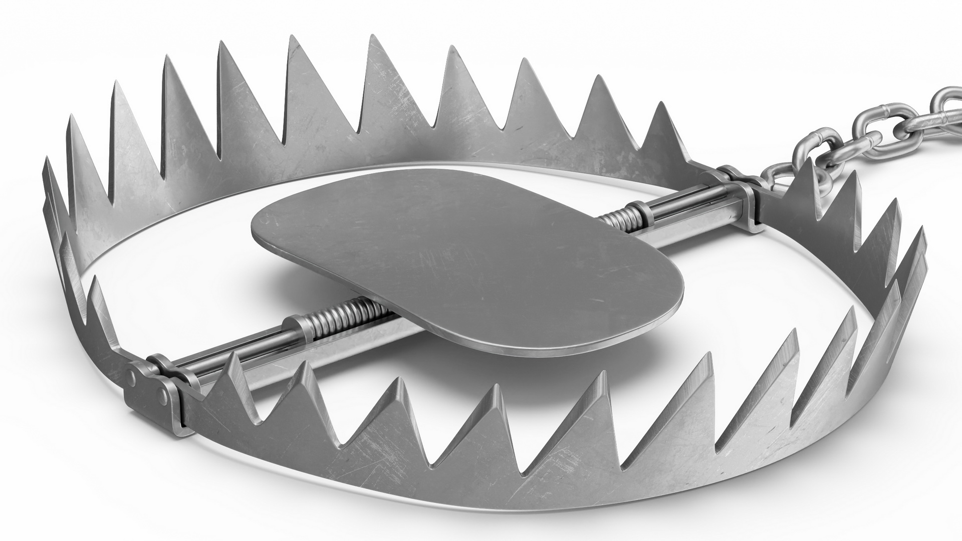 3D model Steel Bear Trap