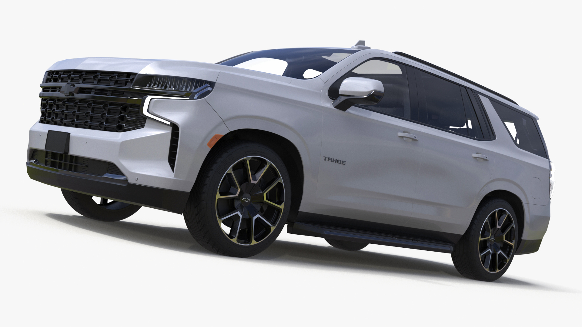 3D model 2024 Chevrolet Tahoe SUV White