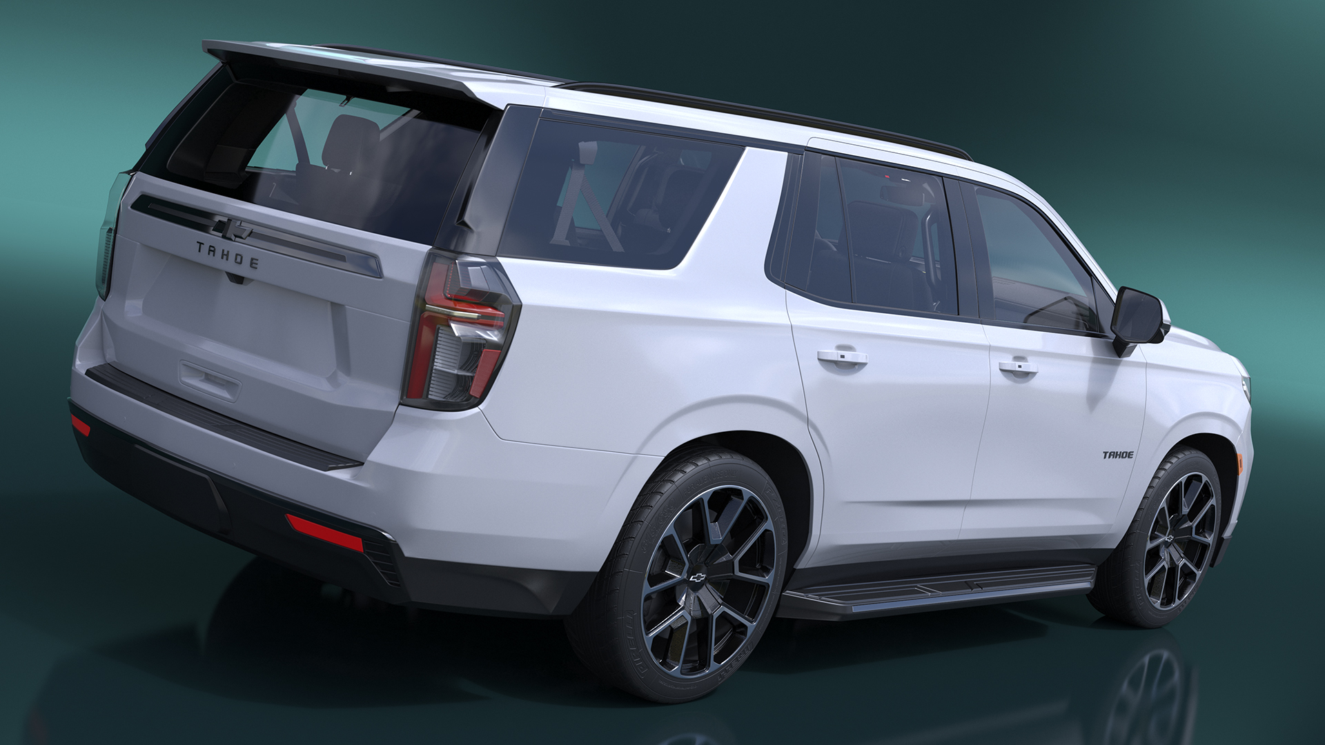 3D model 2024 Chevrolet Tahoe SUV White