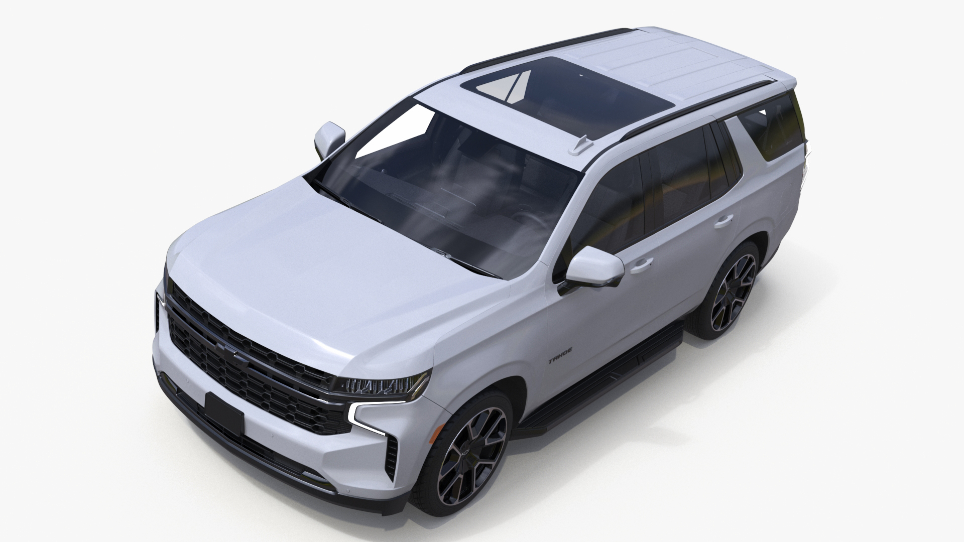 3D model 2024 Chevrolet Tahoe SUV White