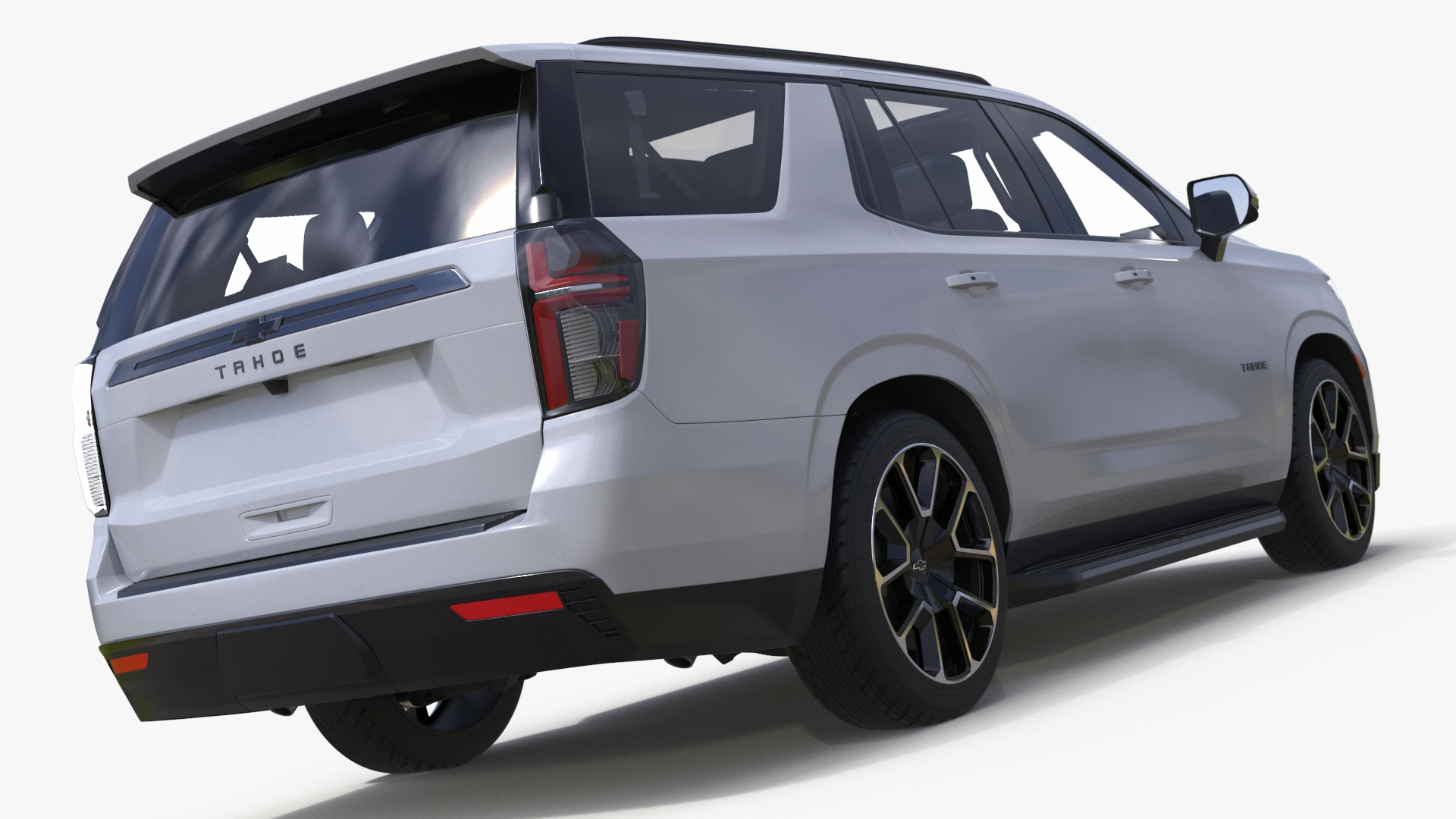 3D model 2024 Chevrolet Tahoe SUV White