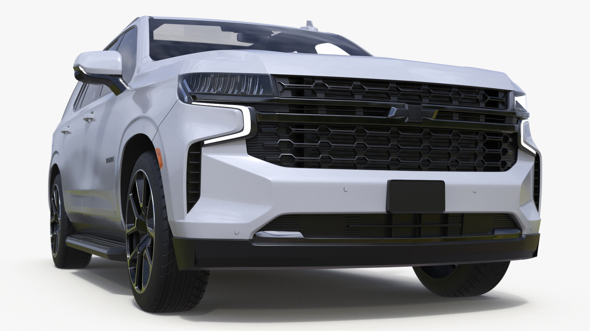 3D model 2024 Chevrolet Tahoe SUV White