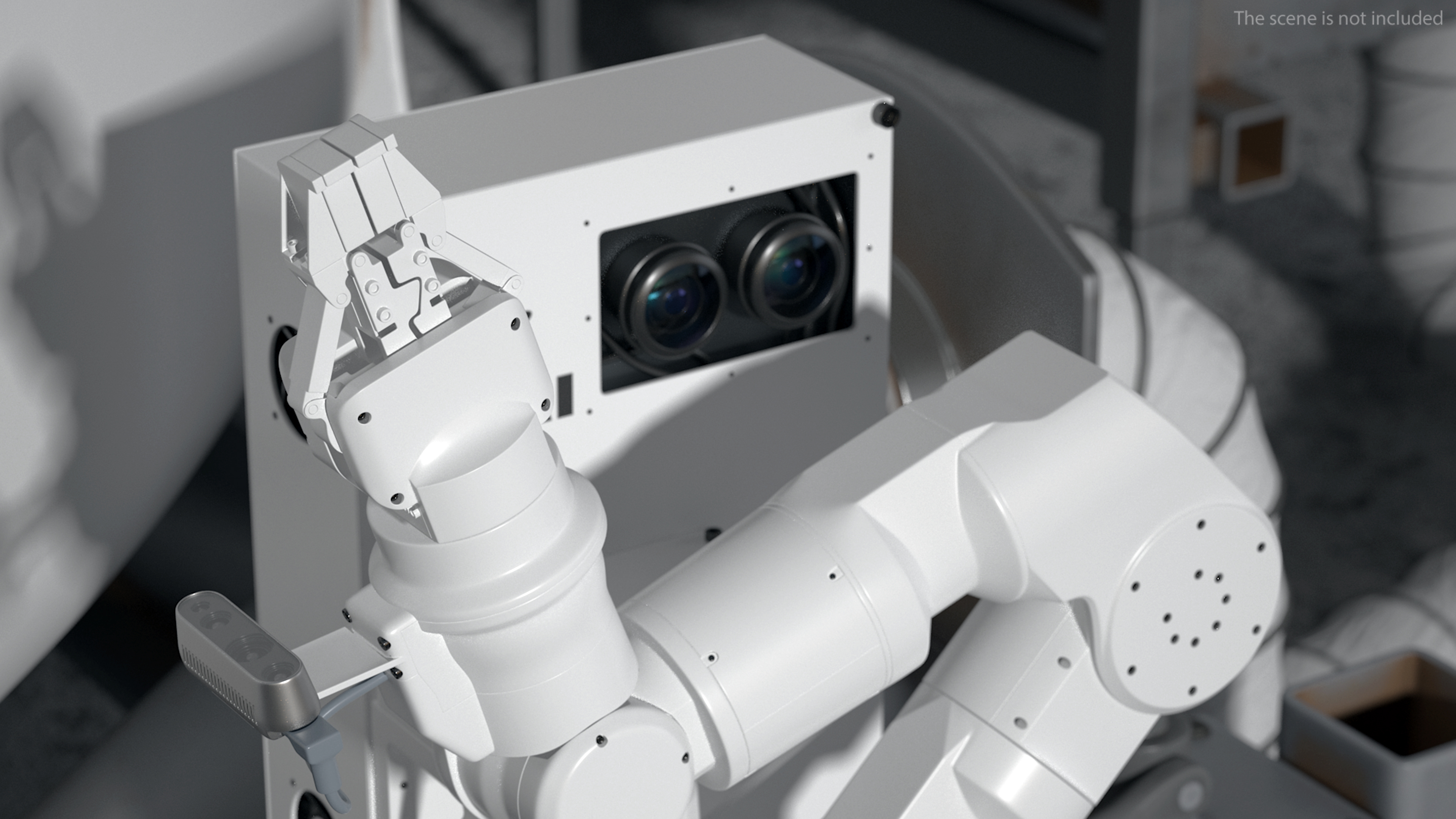 3D model GITAI S1 Space Robot