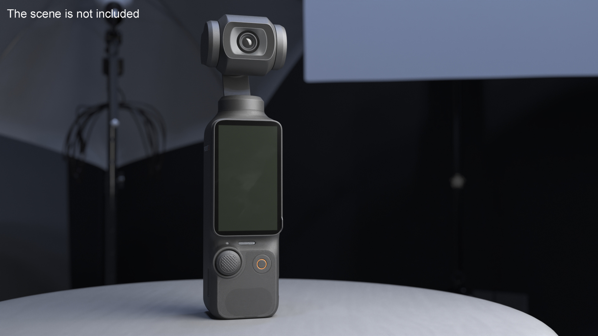 3D DJI Pocket 3 Camera Off model