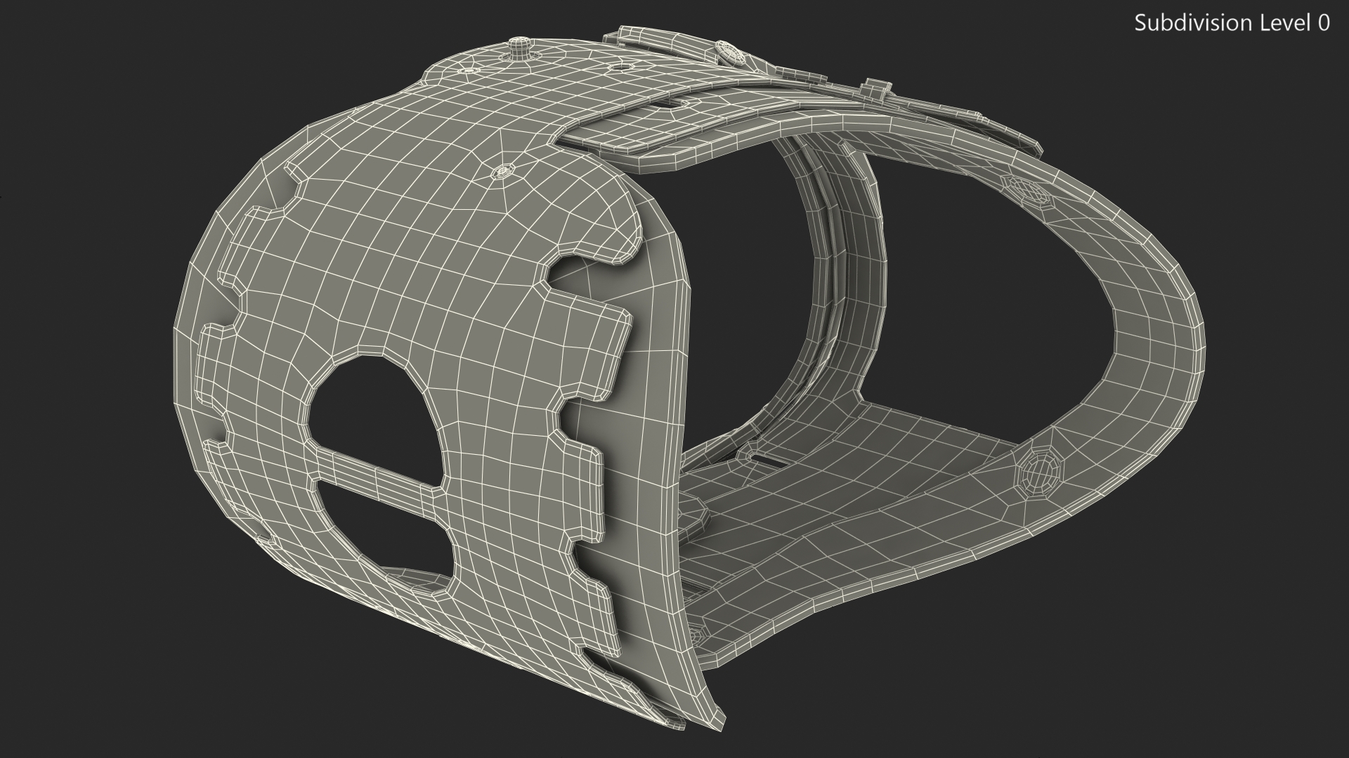 3D Extrication Collar model