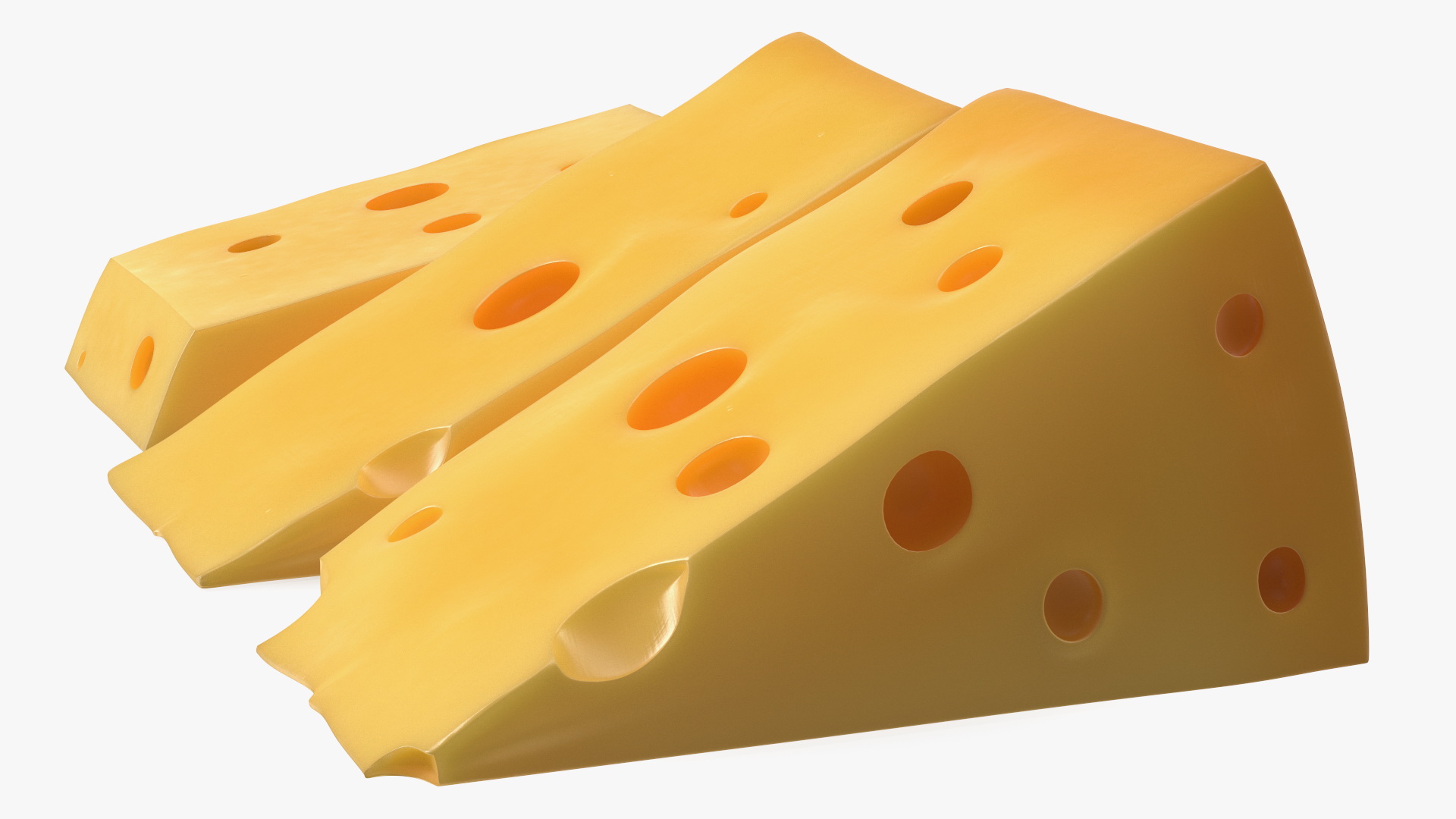 Swiss Cheese Blocks 3D model