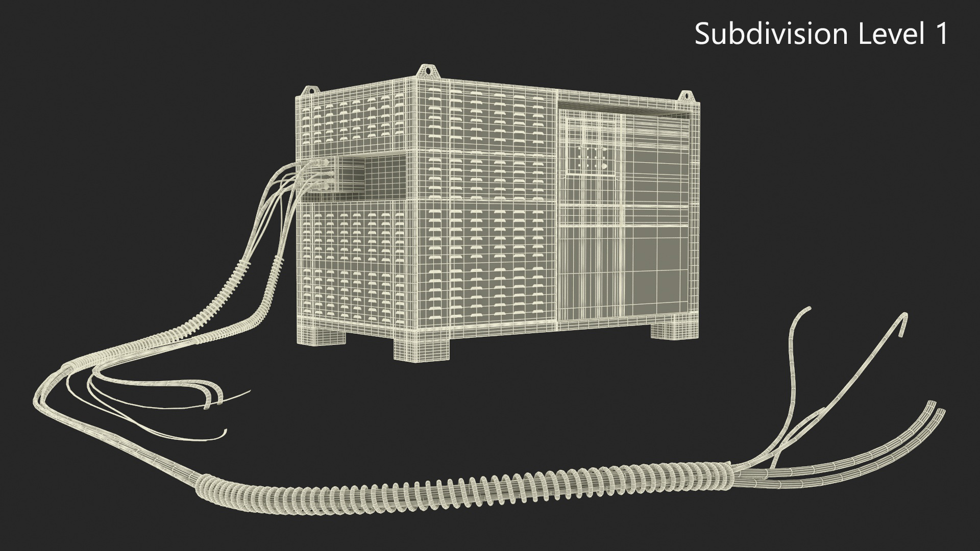 3D Industrial Power Generator