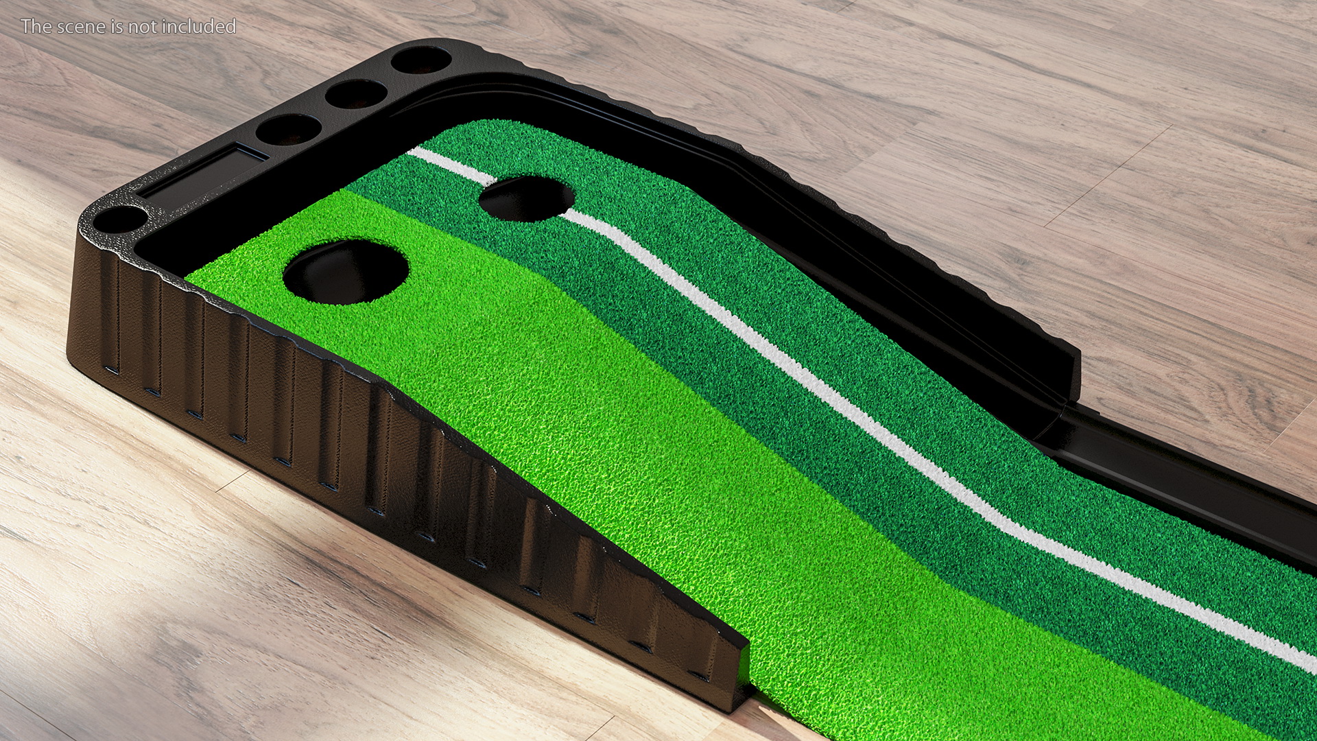 3D Indoor Golf Putting Green Portable Mat model