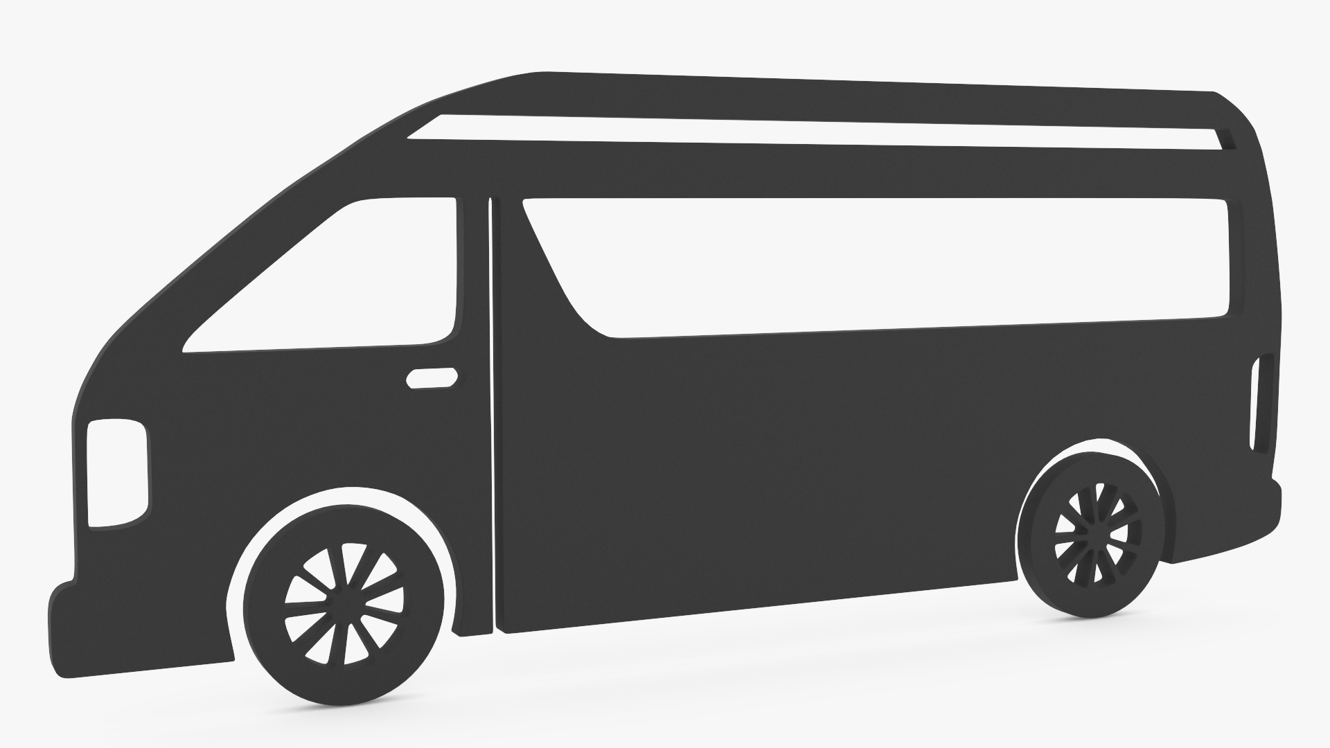 Van Silhouette 3D model