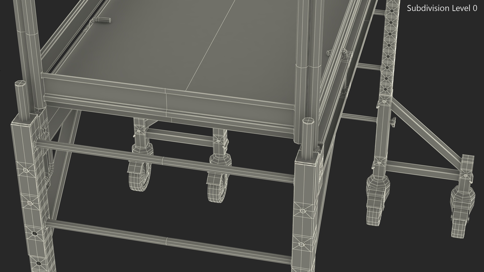 Aluminium Multi Purpose Scaffold 3D