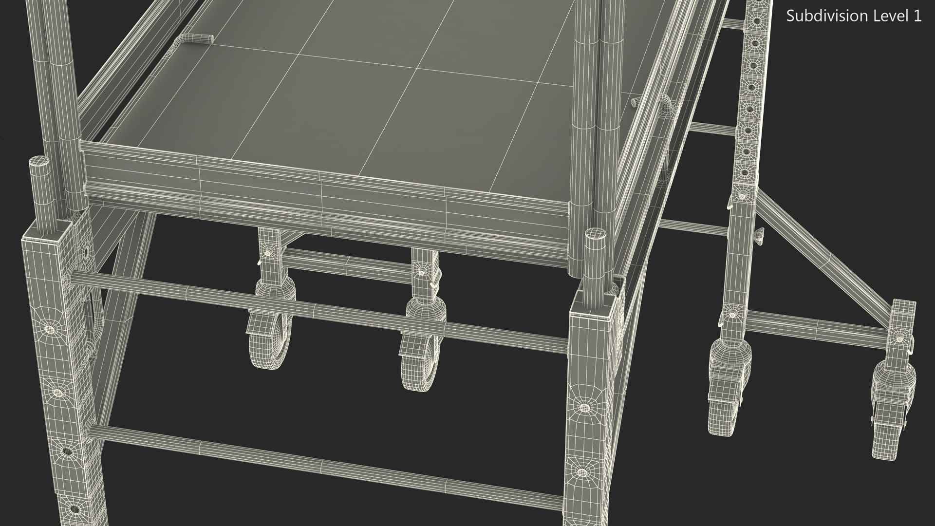 Aluminium Multi Purpose Scaffold 3D