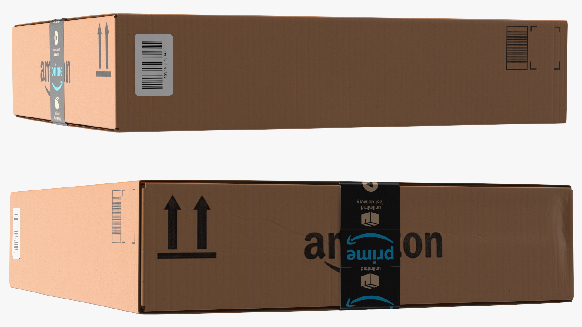 Amazon Parcels Box 53x45x12 3D