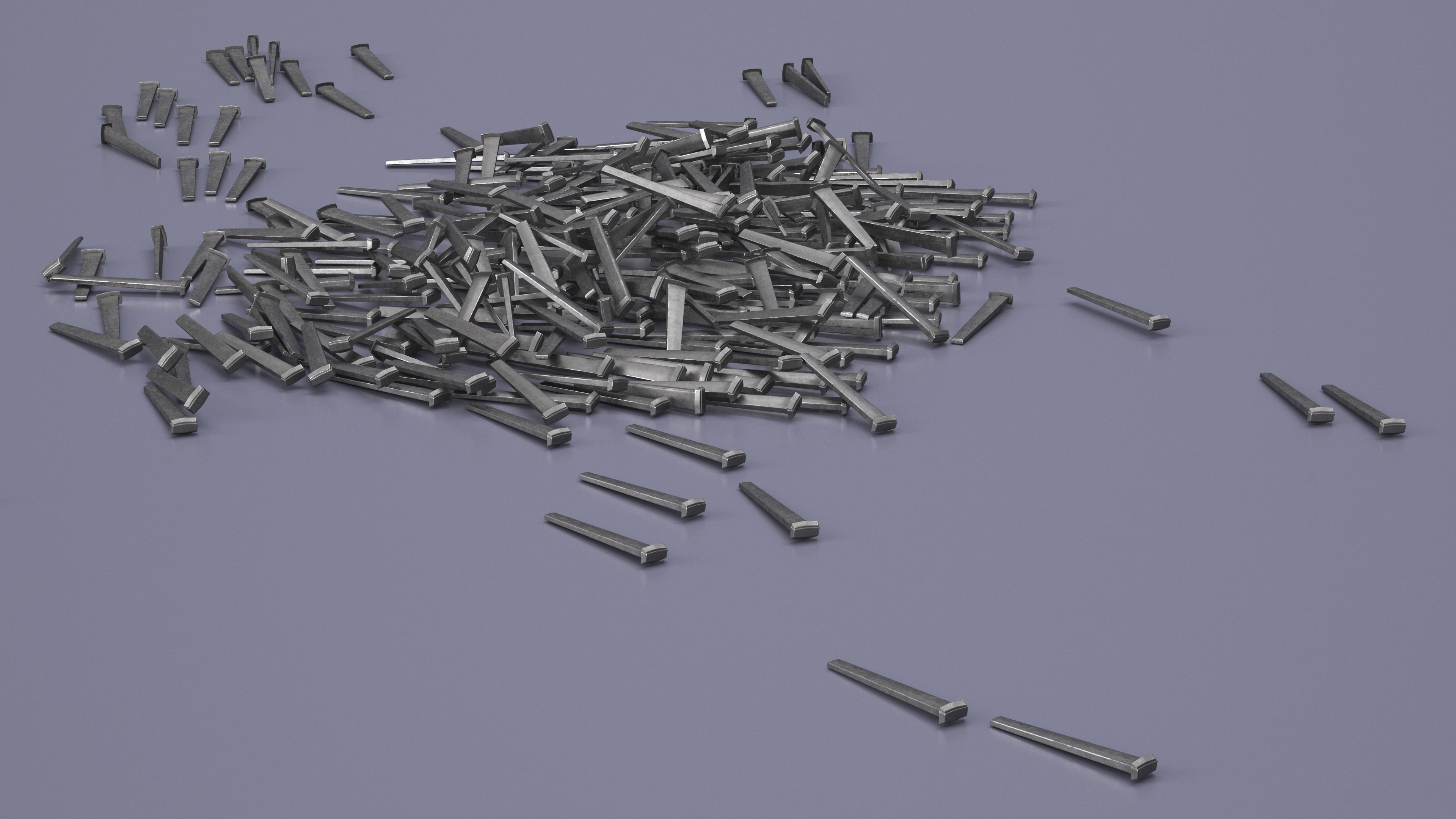 Flooring Nails 3D model