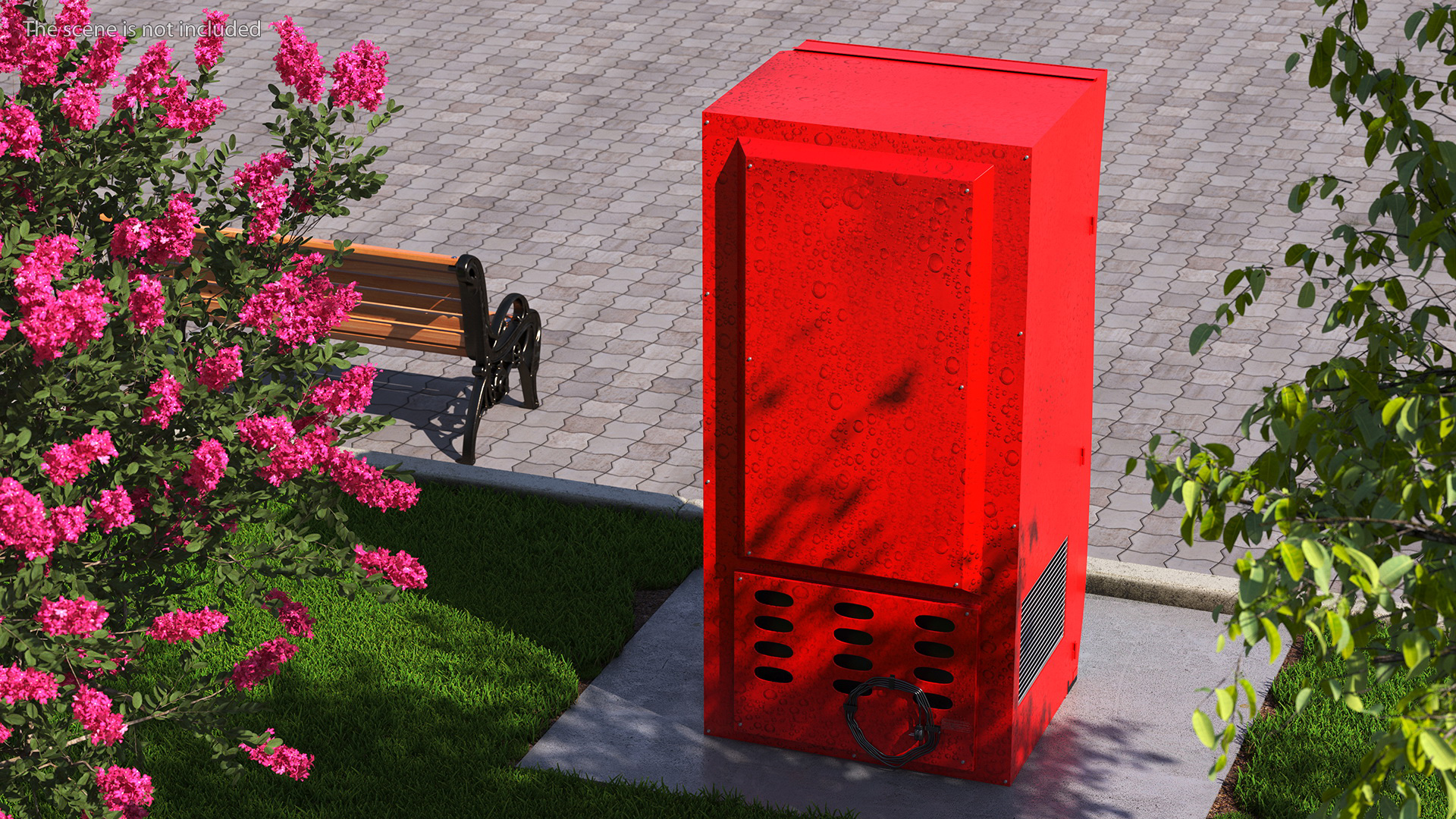 3D model Coca Cola Vending Machine