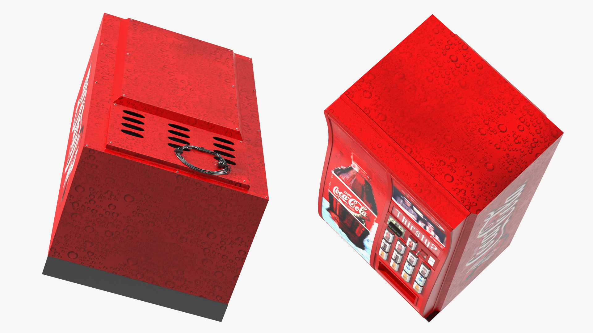 3D model Coca Cola Vending Machine