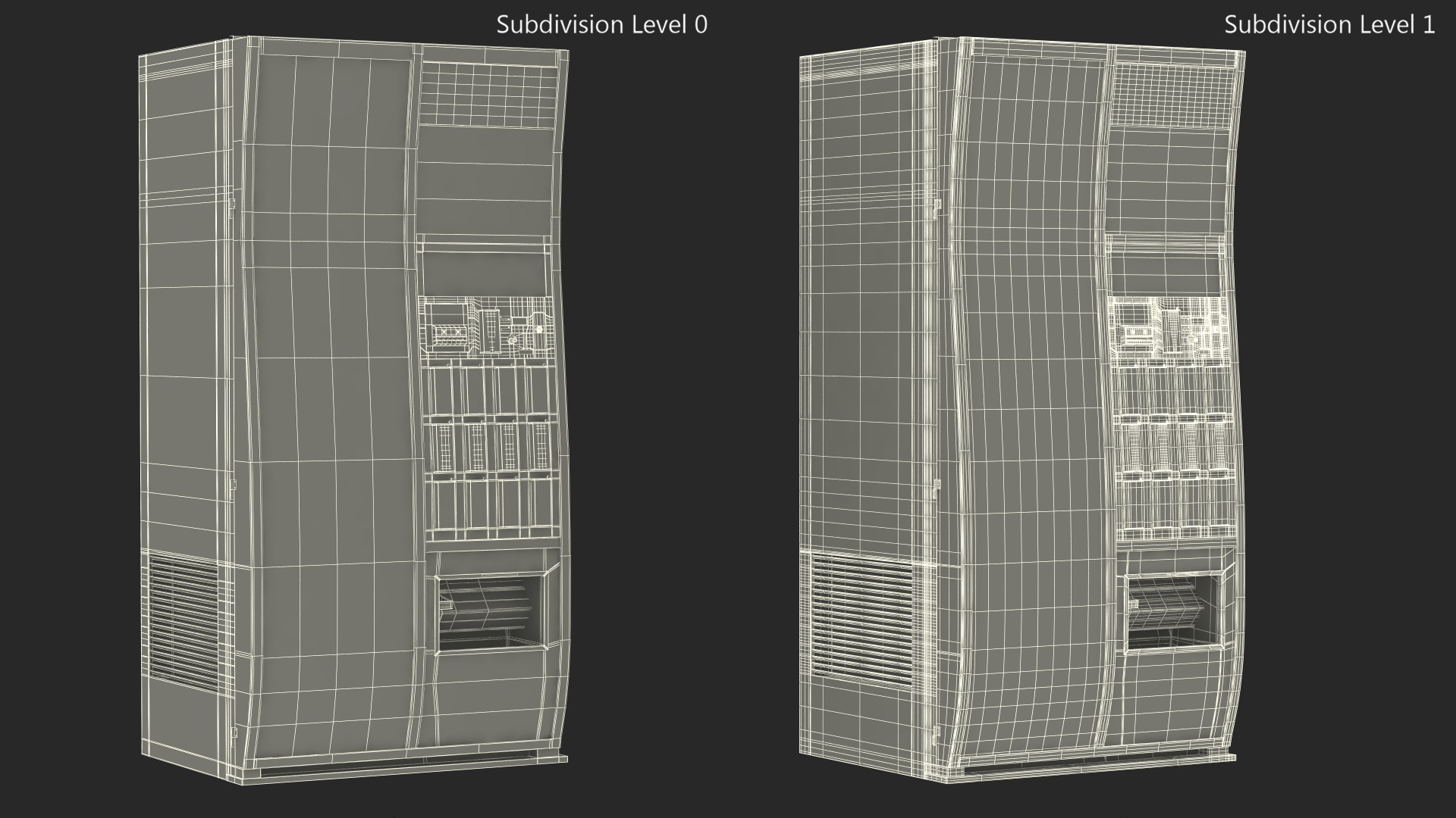 3D model Coca Cola Vending Machine