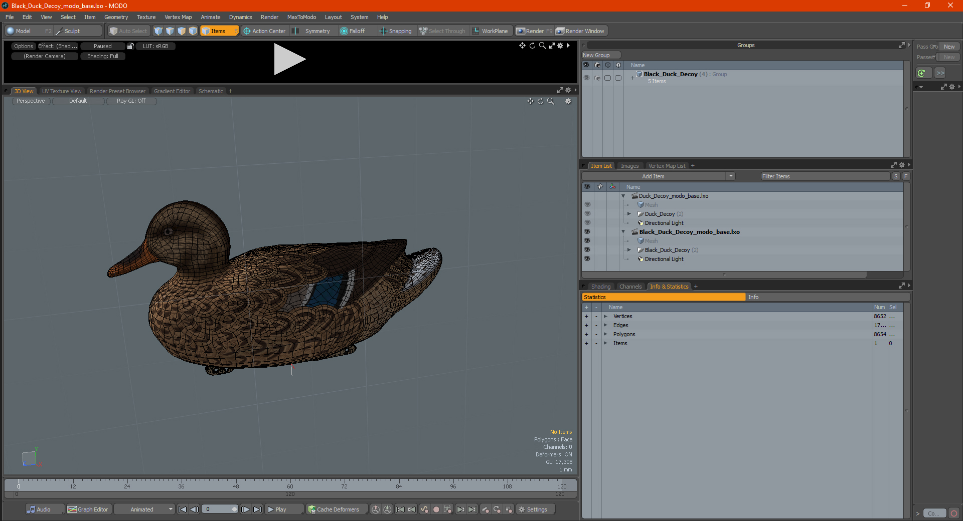 3D model Duck Decoy