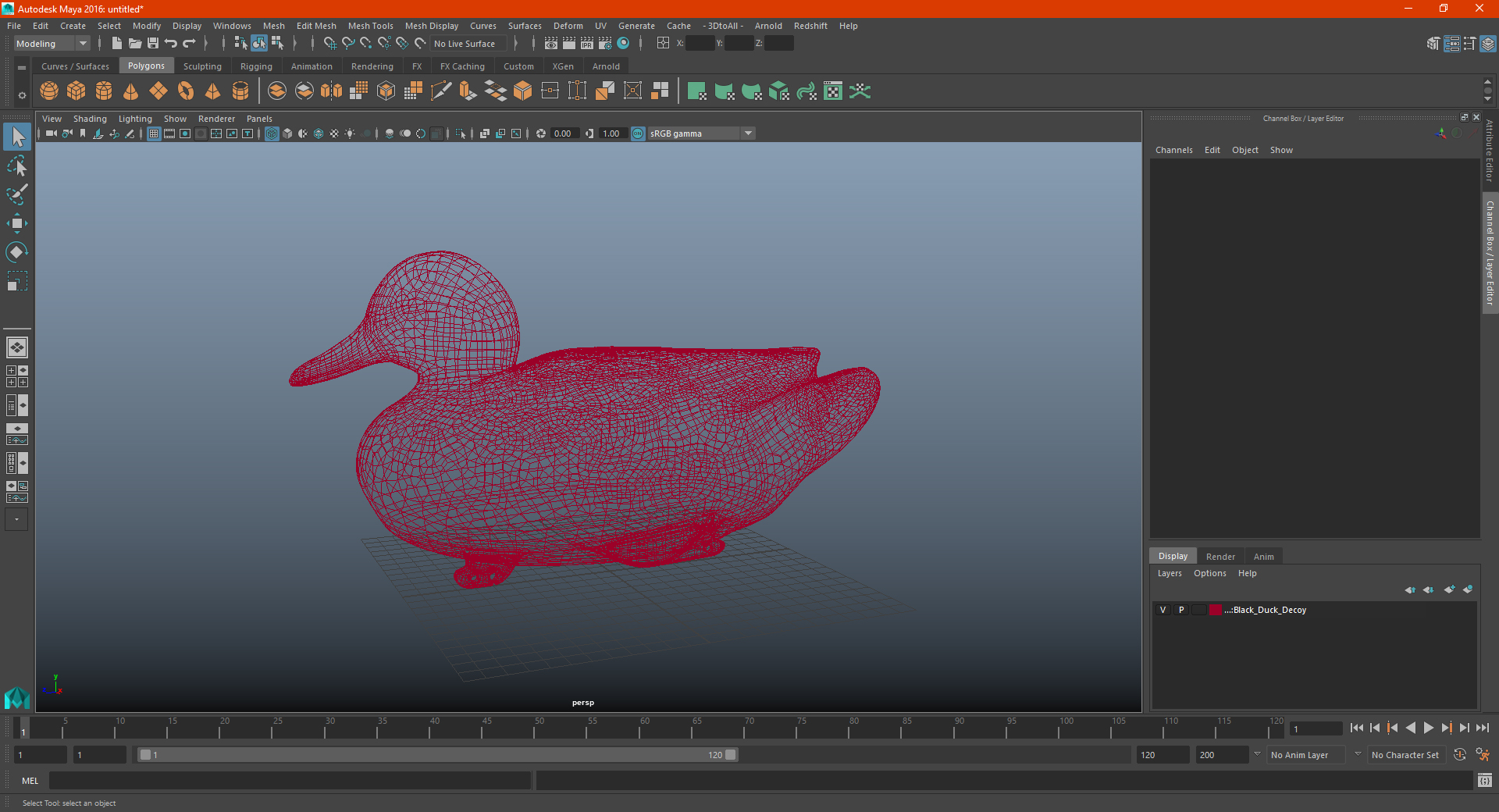 3D model Duck Decoy