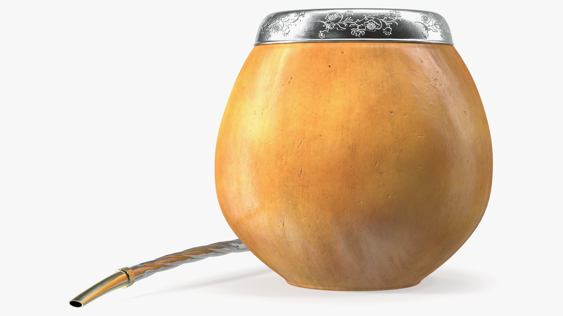 Yerba Mate Orange 3D