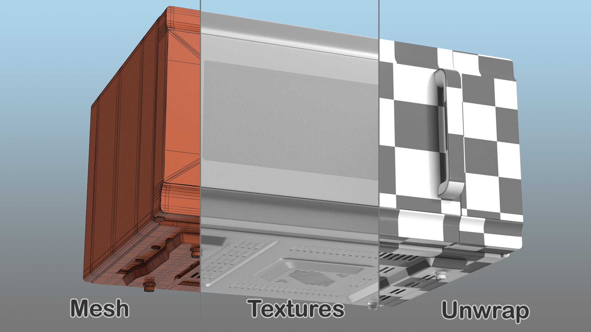 Microwave Oven 3D model