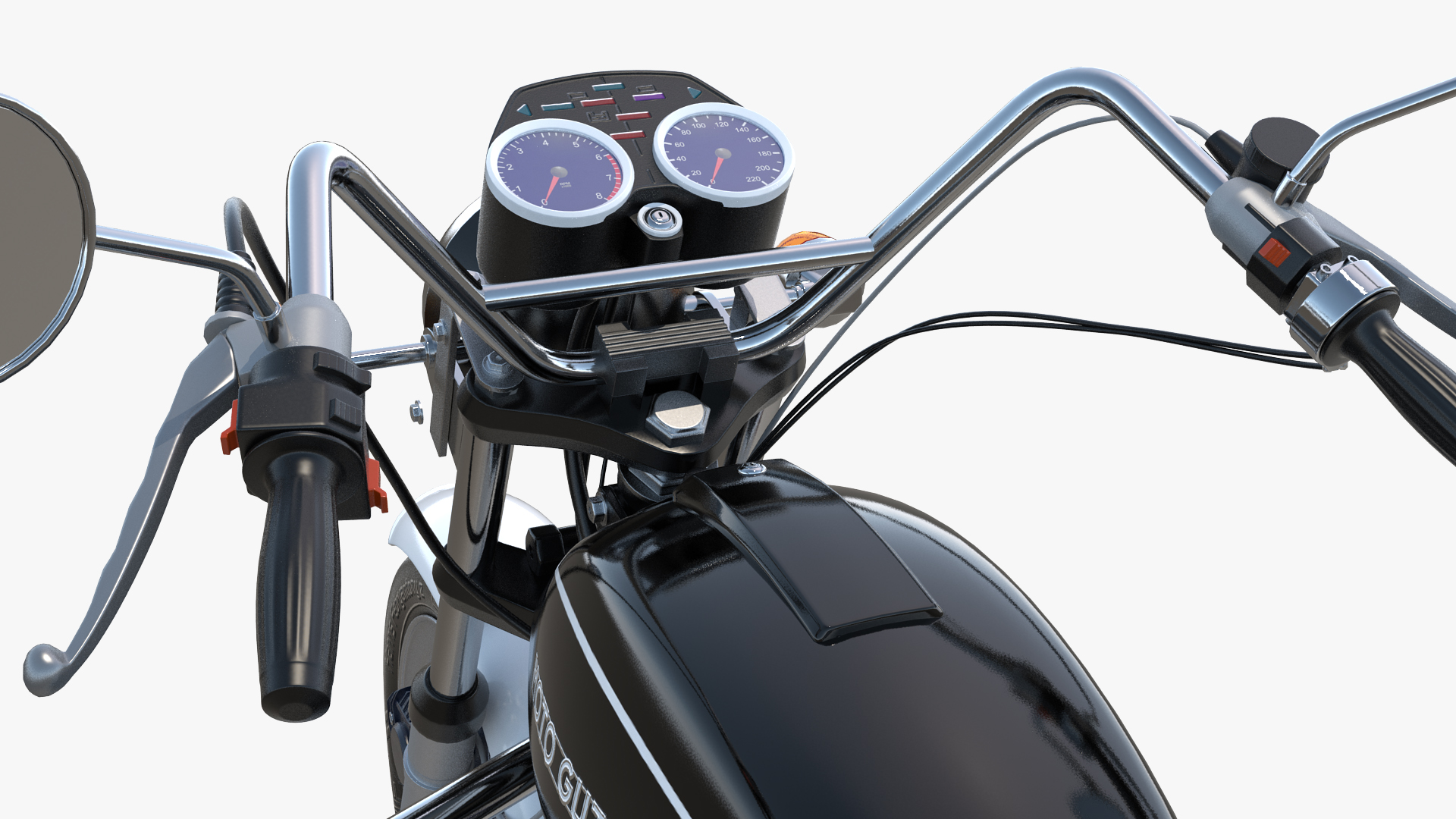 3D model Moto Guzzi 850 California