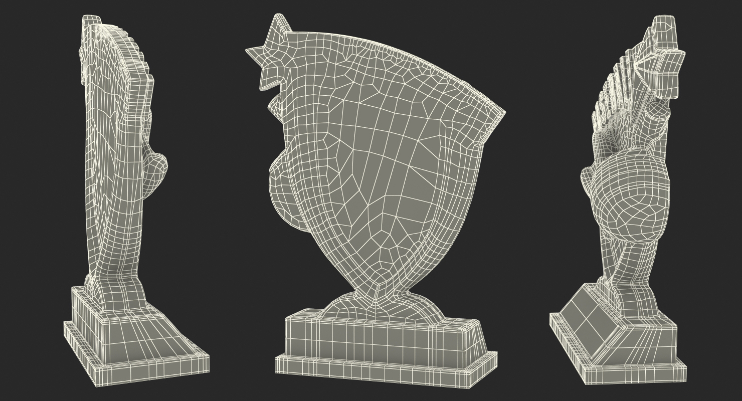 3D model Baseball Trophy