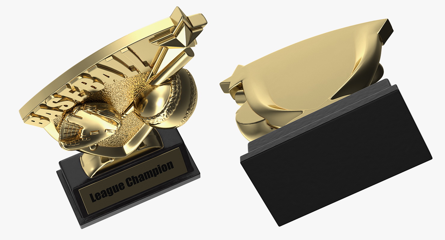 3D model Baseball Trophy