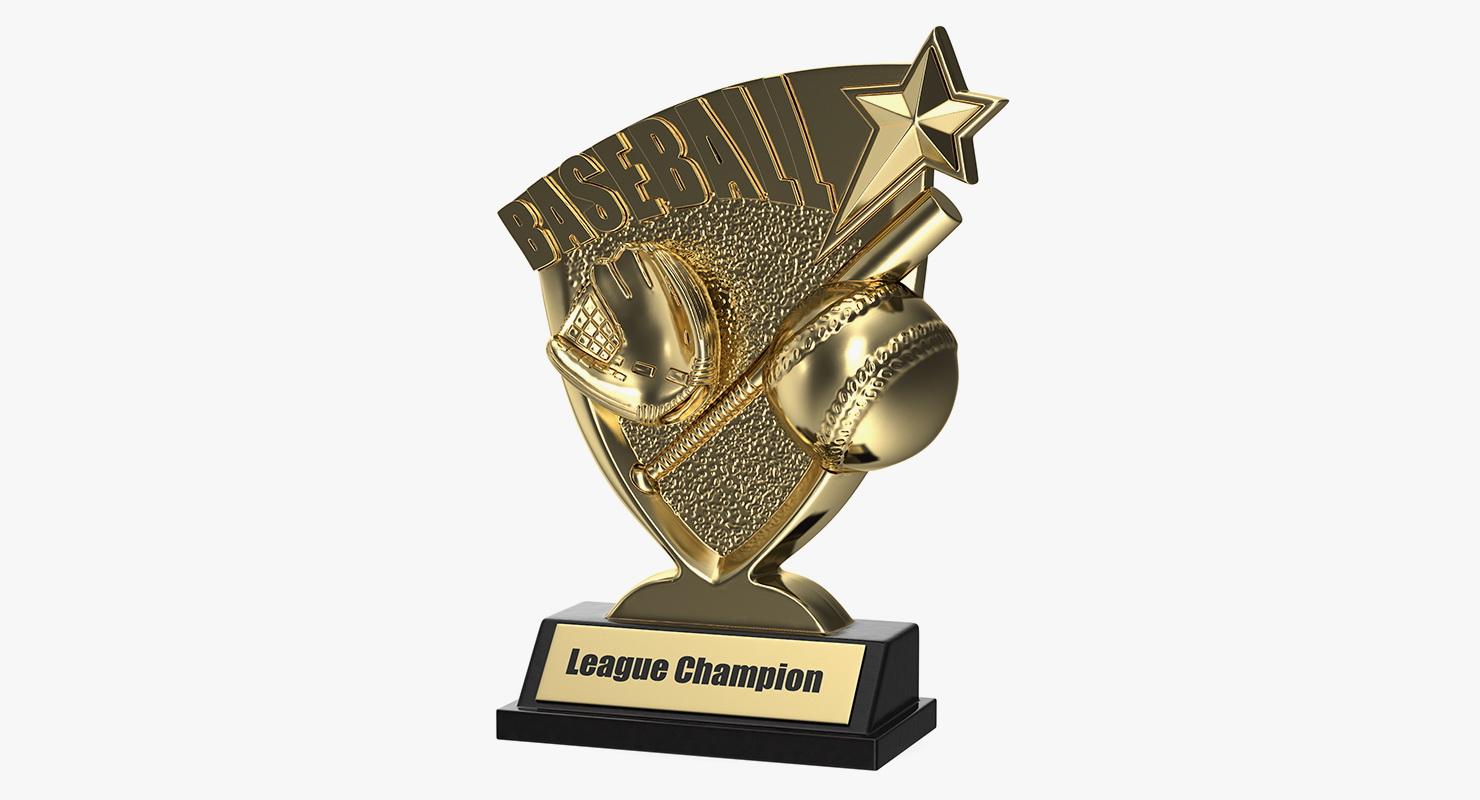 3D model Baseball Trophy