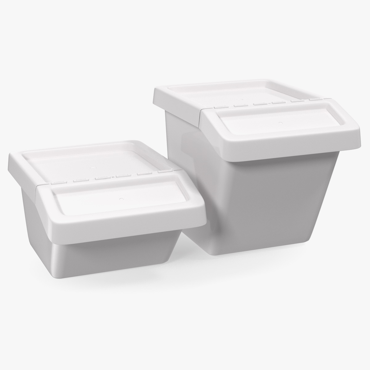 3D Storage Containers with Lid Set