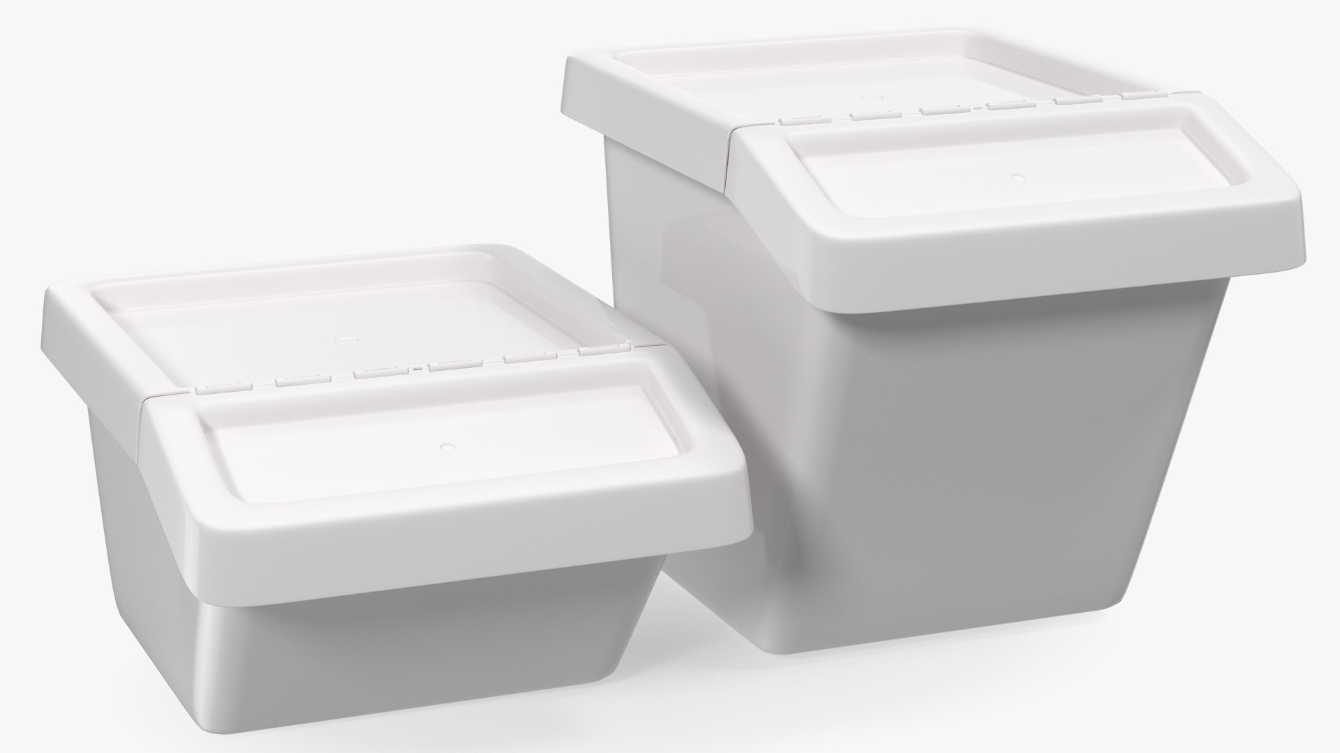 3D Storage Containers with Lid Set