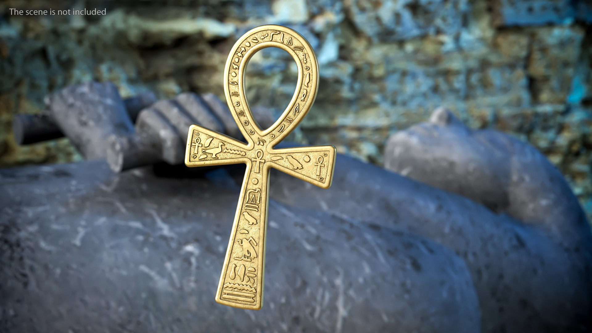 Egyptian Cross 3D model