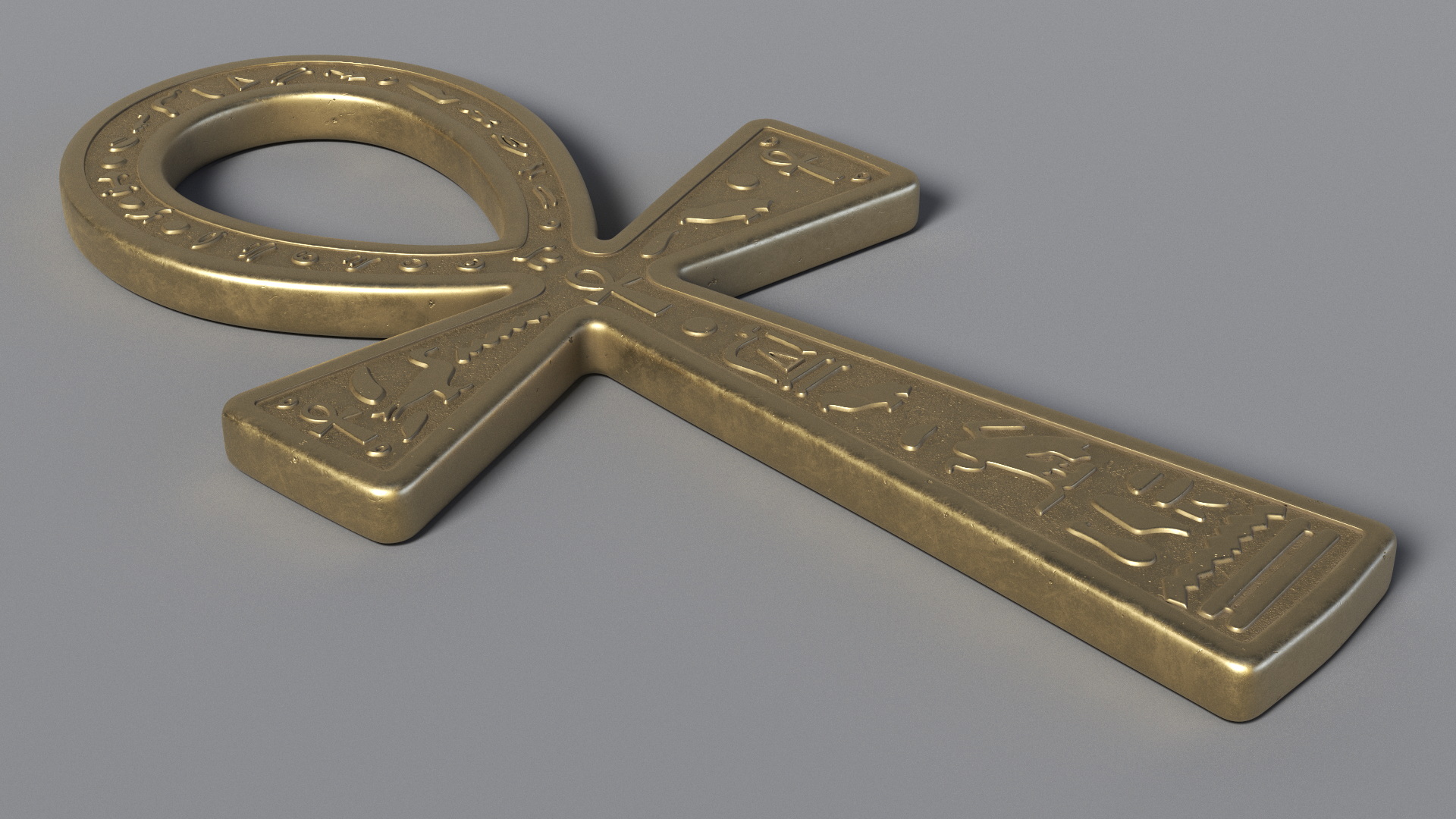 Egyptian Cross 3D model