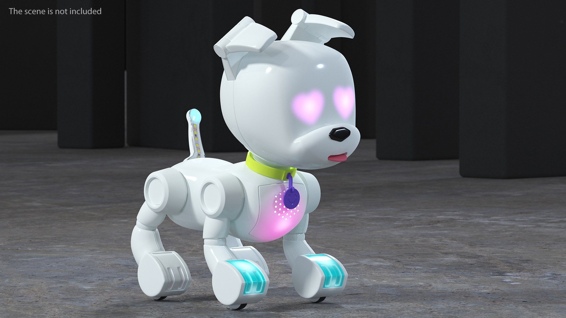 MINTiD Robot Dog E Rigged for Maya 3D model