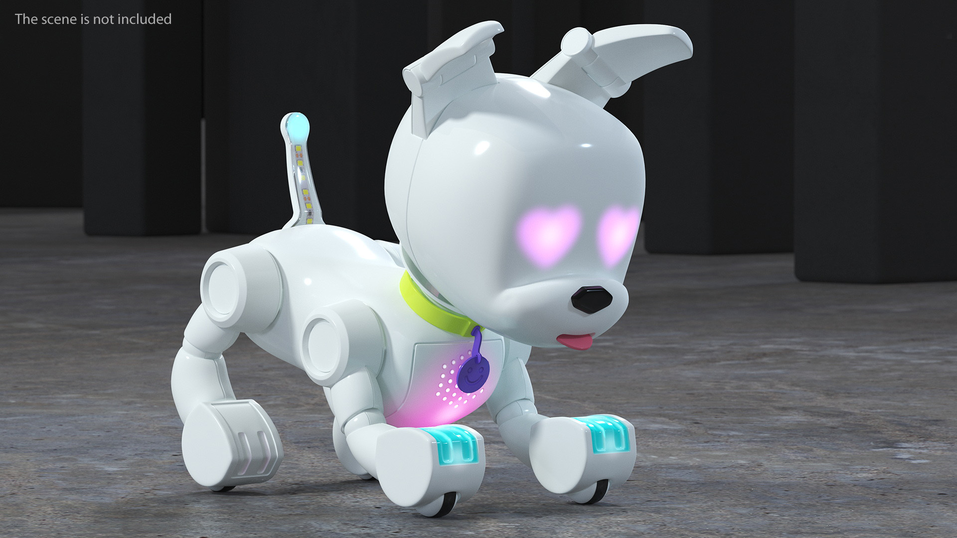 MINTiD Robot Dog E Rigged for Maya 3D model