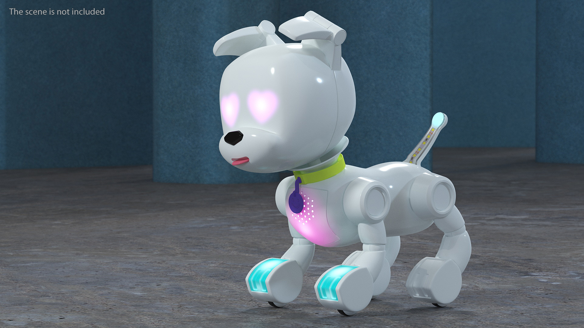 MINTiD Robot Dog E Rigged for Maya 3D model