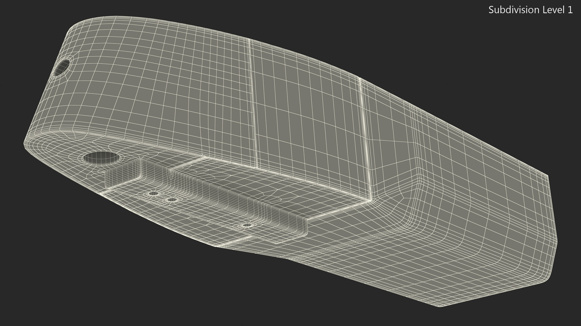 3D Towed Decoy System model