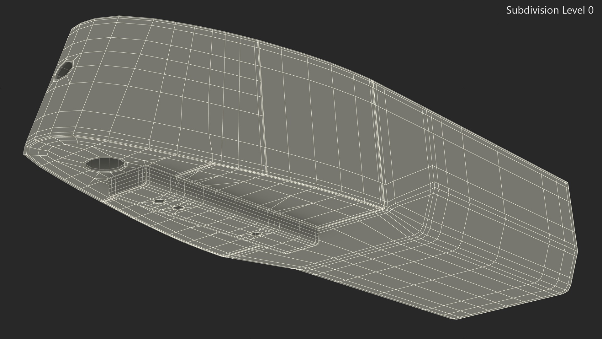 3D Towed Decoy System model