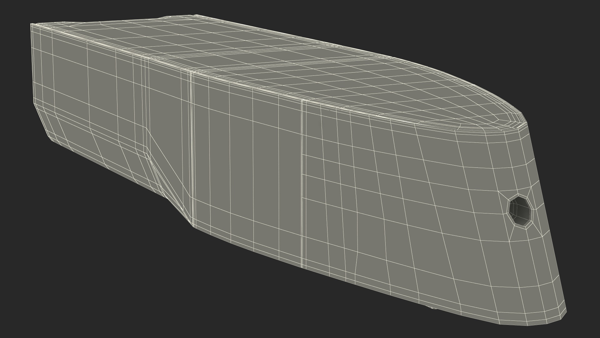 3D Towed Decoy System model