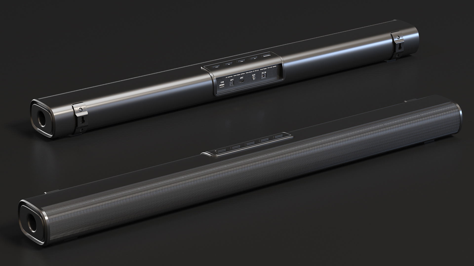 Soundbar Black 3D model