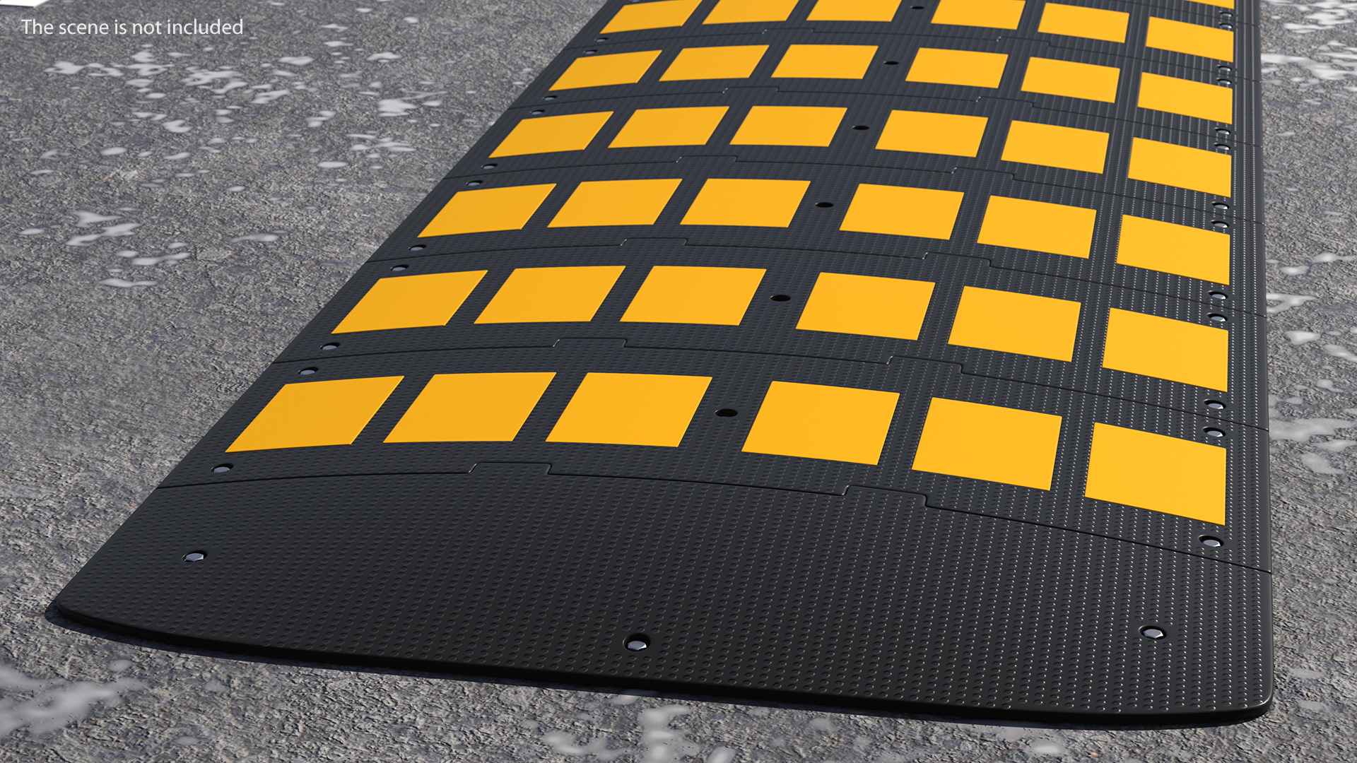 Rubber Speed Hump 3D