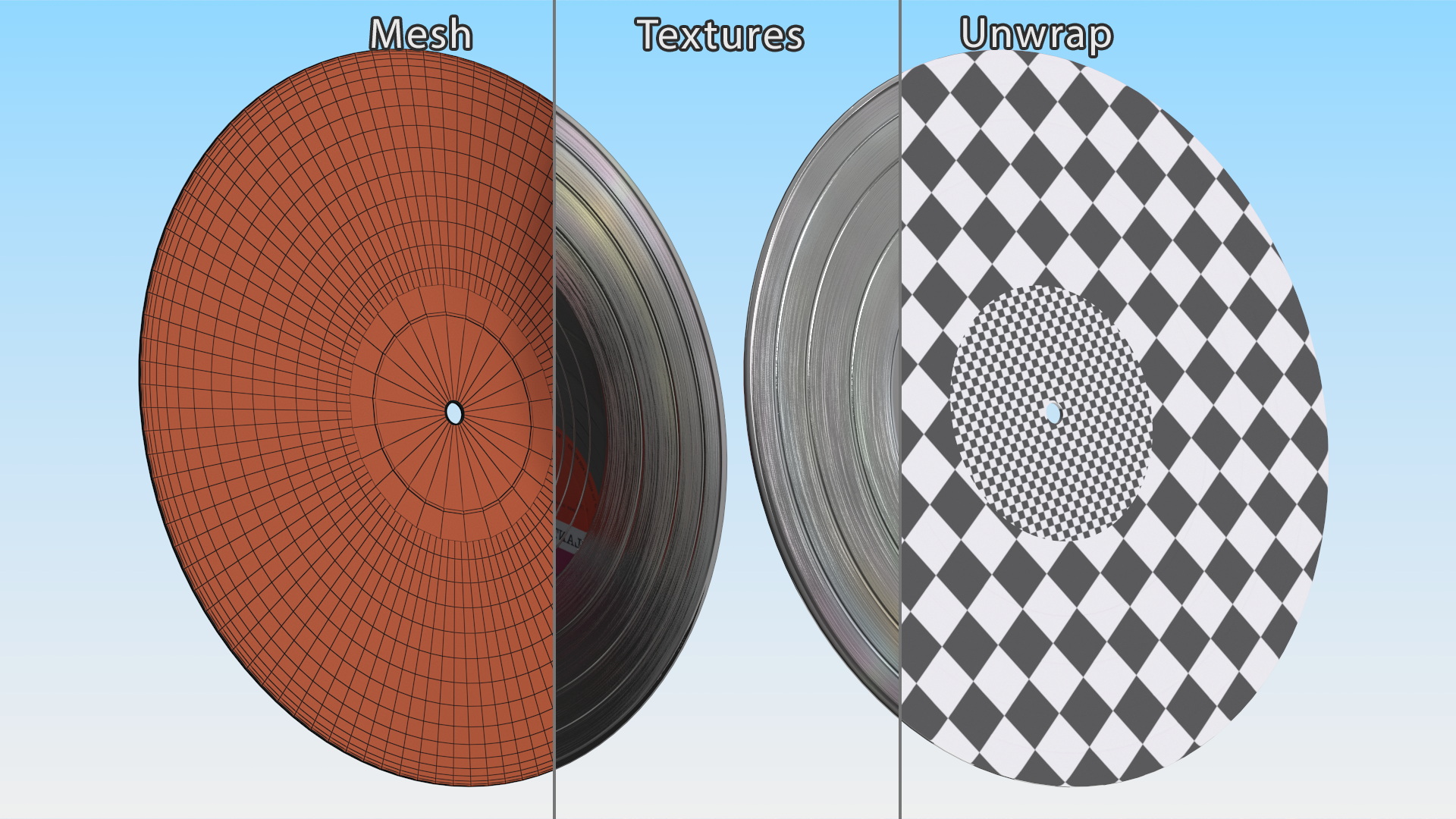 Vinyl Record 3D