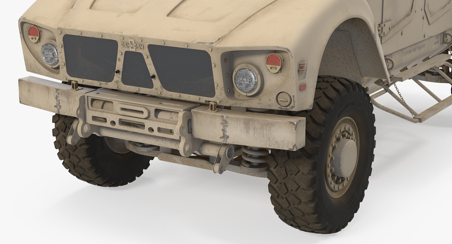 3D model Oshkosh M ATV Protected Military Vehicle