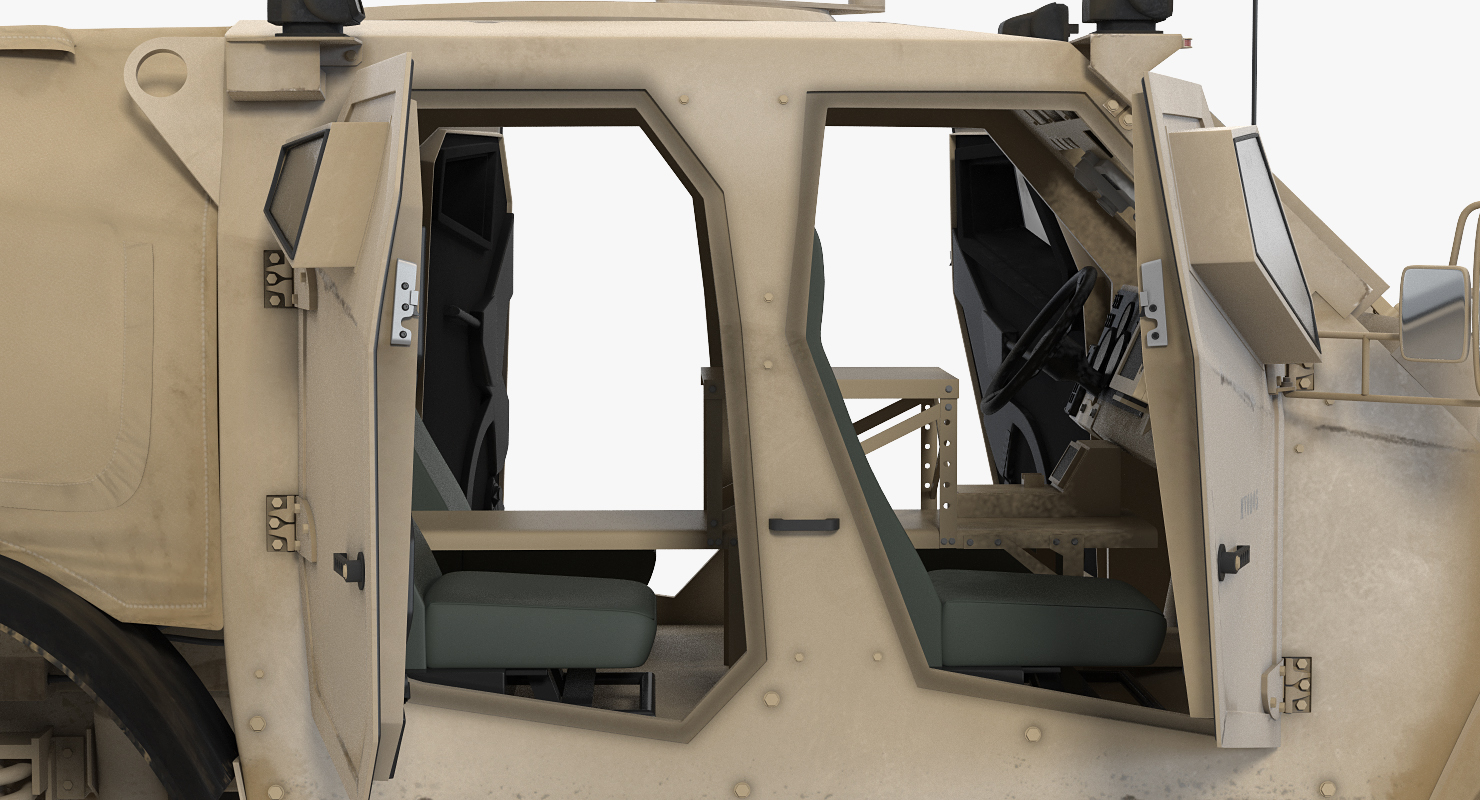 3D model Oshkosh M ATV Protected Military Vehicle