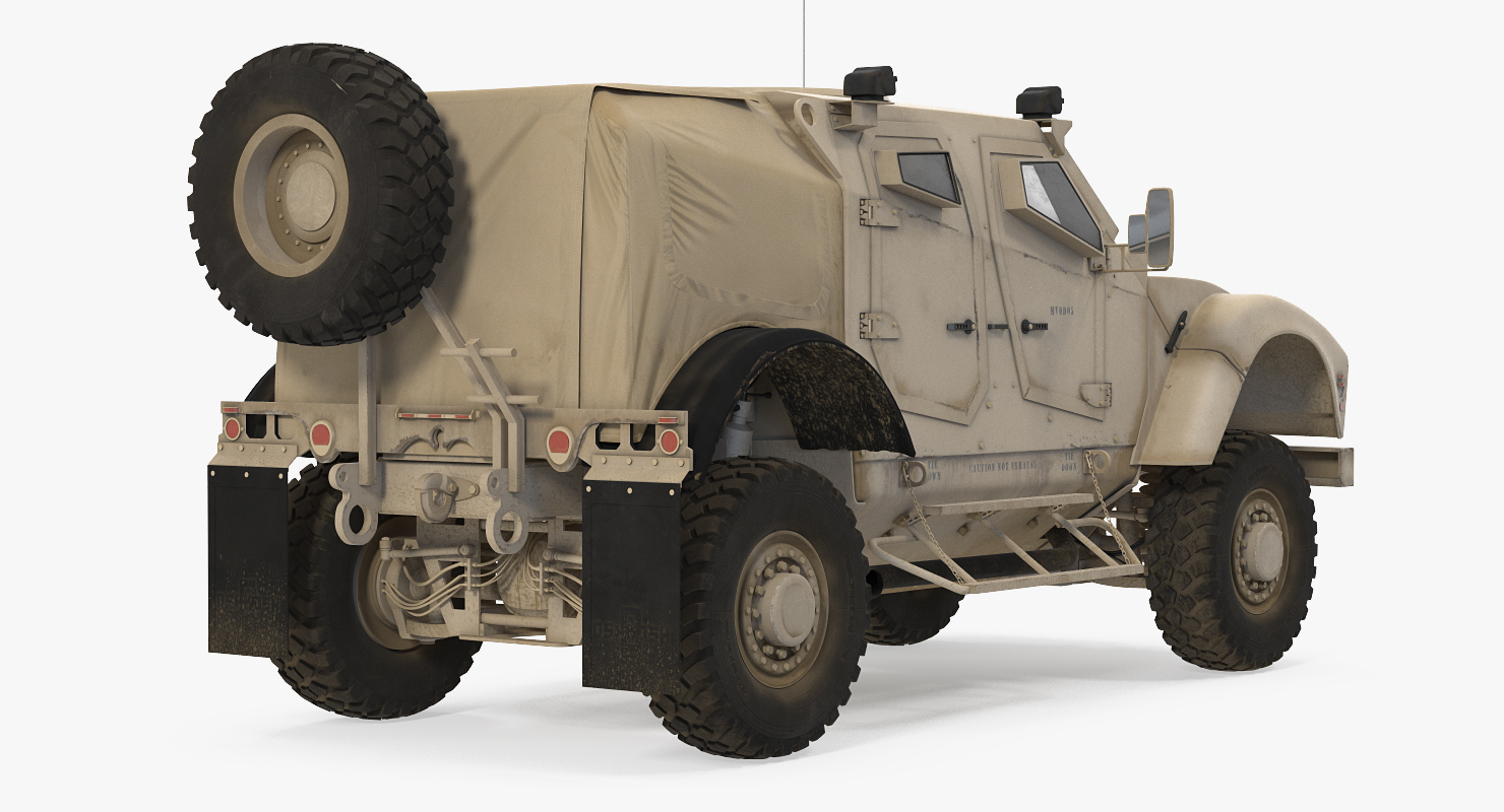 3D model Oshkosh M ATV Protected Military Vehicle