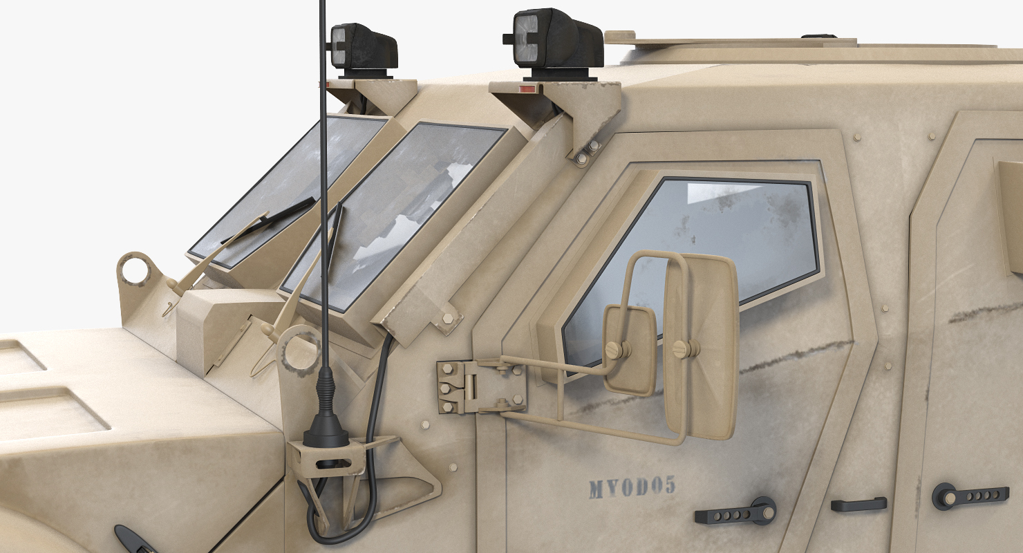 3D model Oshkosh M ATV Protected Military Vehicle