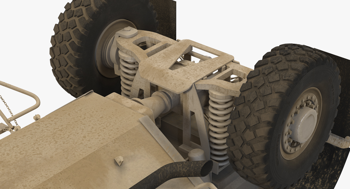 3D model Oshkosh M ATV Protected Military Vehicle