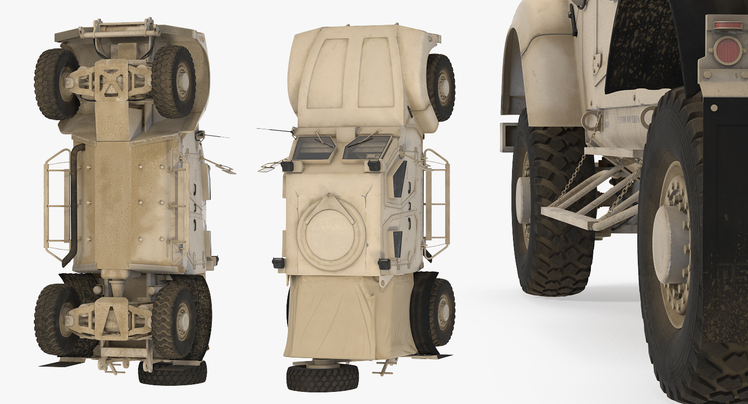 3D model Oshkosh M ATV Protected Military Vehicle